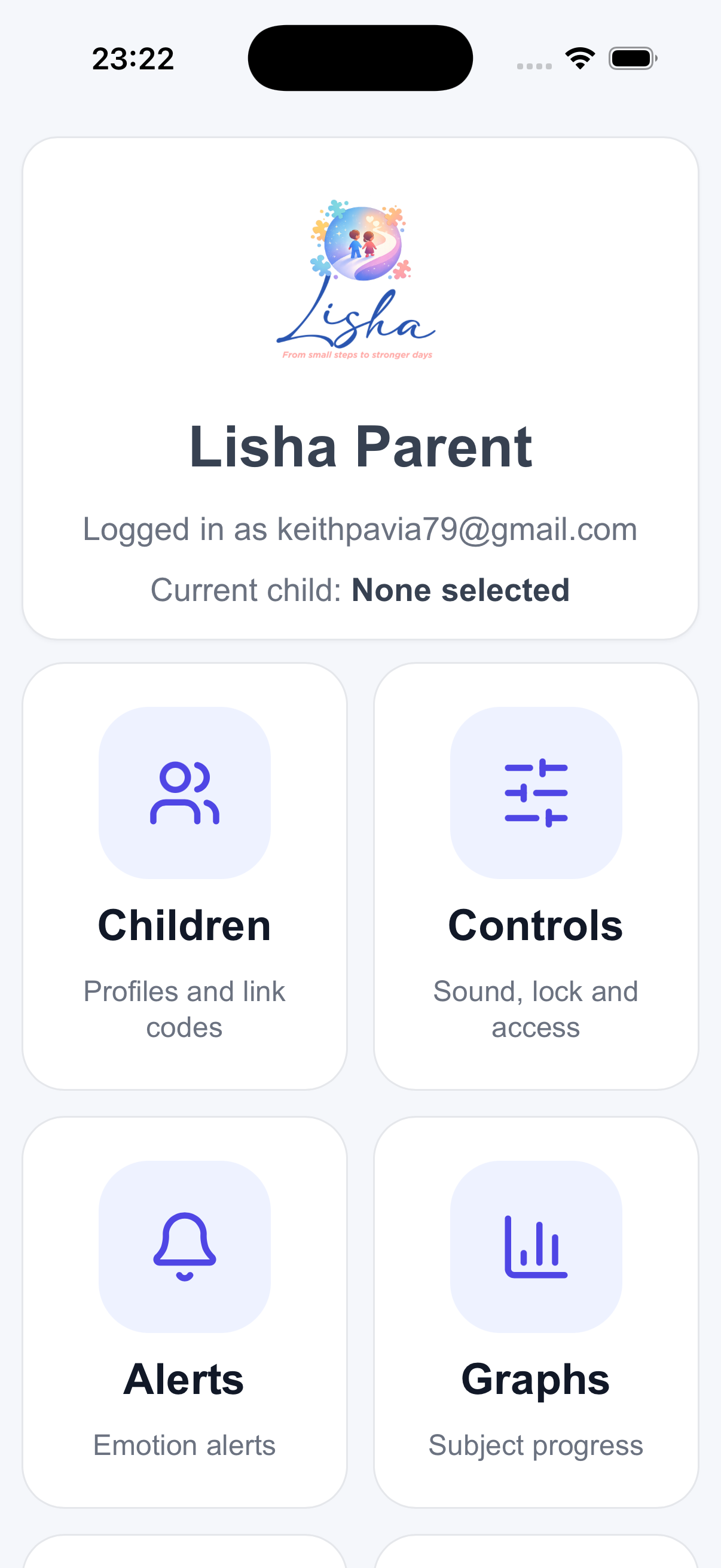 Lisha app screenshot